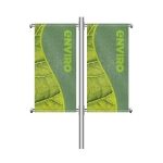 eco friendly lamppost banners