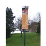 outdoor lamp post banners