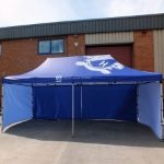 custom print event tent