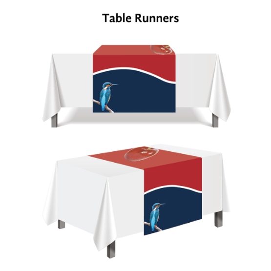 custom printed table runners