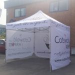 custom instant shelters printing