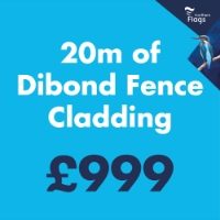 20m Dibond Fence Cladding