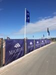 Bespoke showhome poles and flags